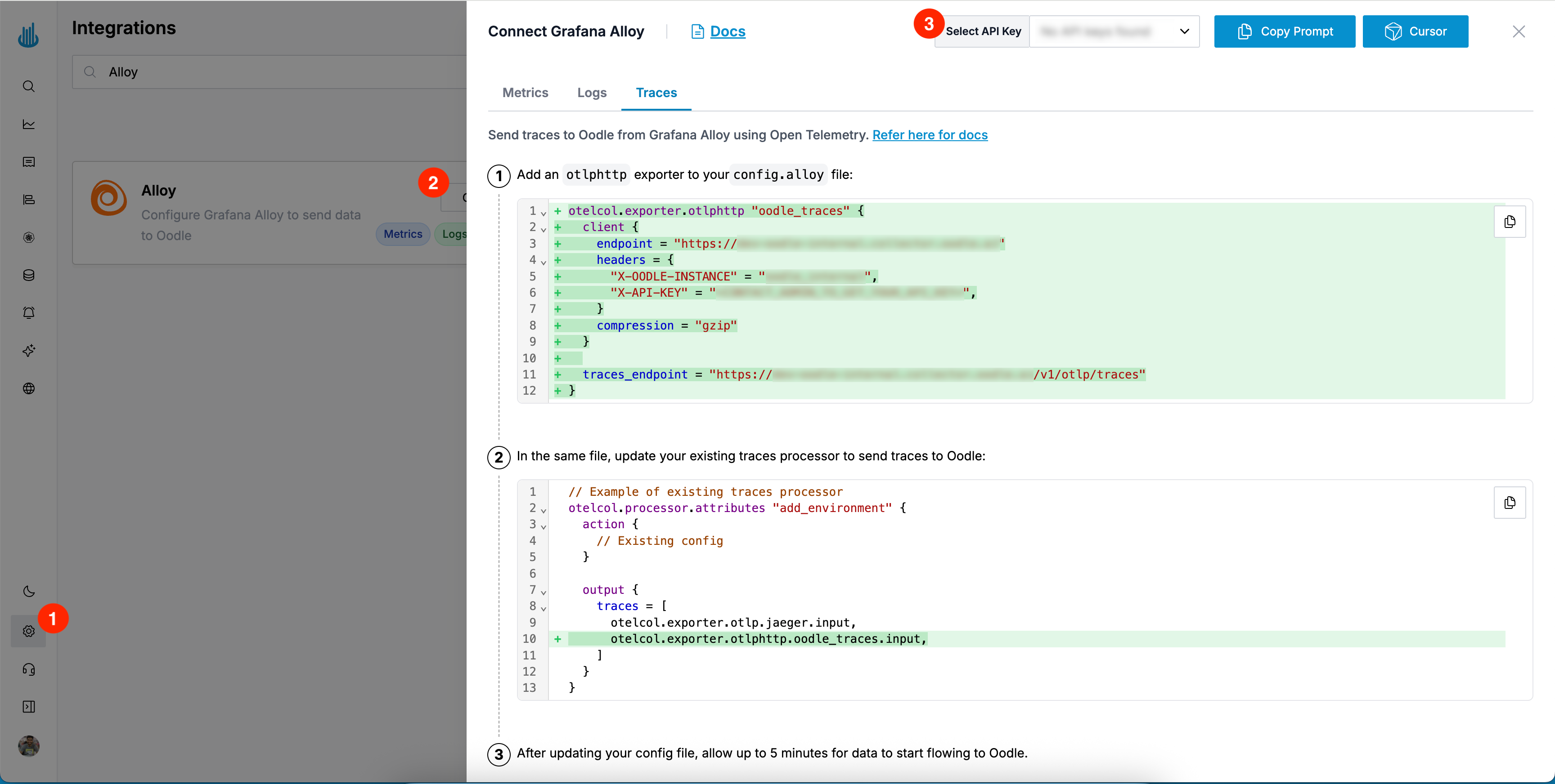 Grafana Alloy Traces Integration