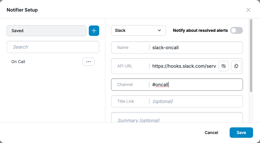 Slack Notifier