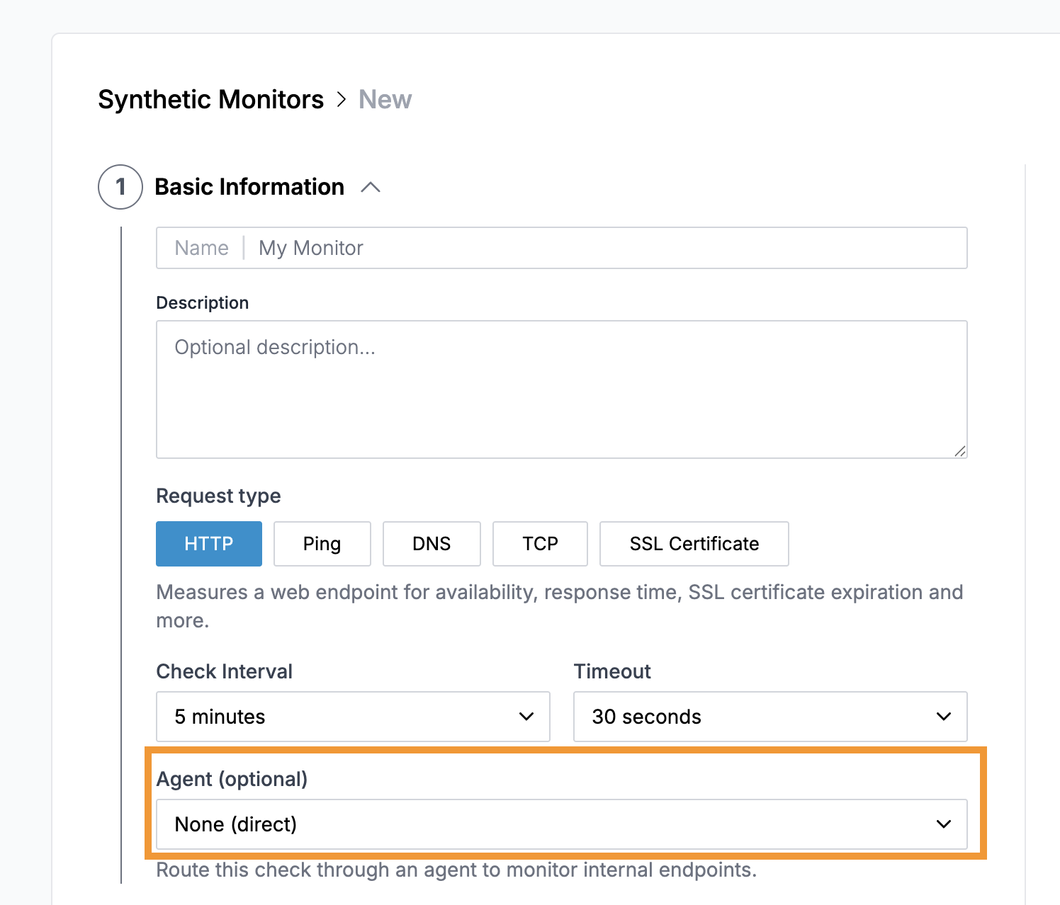 Synthetic Monitors with Agents